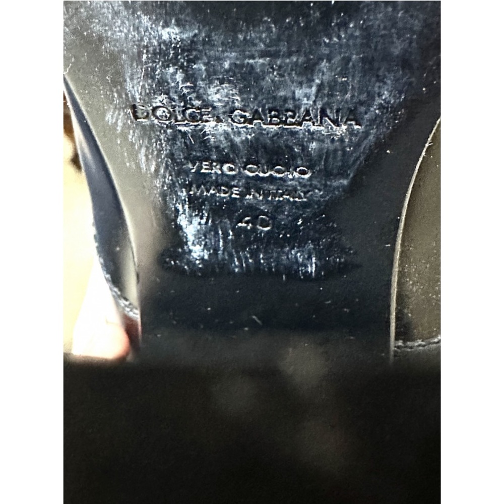 Dolce & Gabbana high heels combat boots - Picture 7 of 7